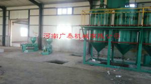 新疆塔城倪總榨油、精煉設(shè)備安裝